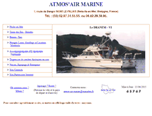 Tablet Screenshot of belle-ile-marine.com